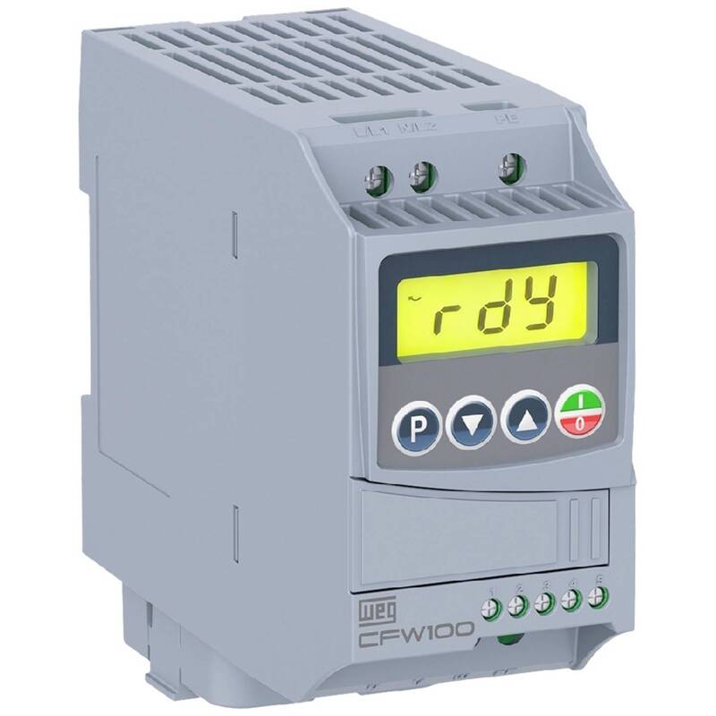 [neuwertig] B-ware Weg Frequenzumrichter Cfw100 C 04p2 S2 0,75 Kw 1-phasig 200 V Ip20 Kompakt 4,2 A