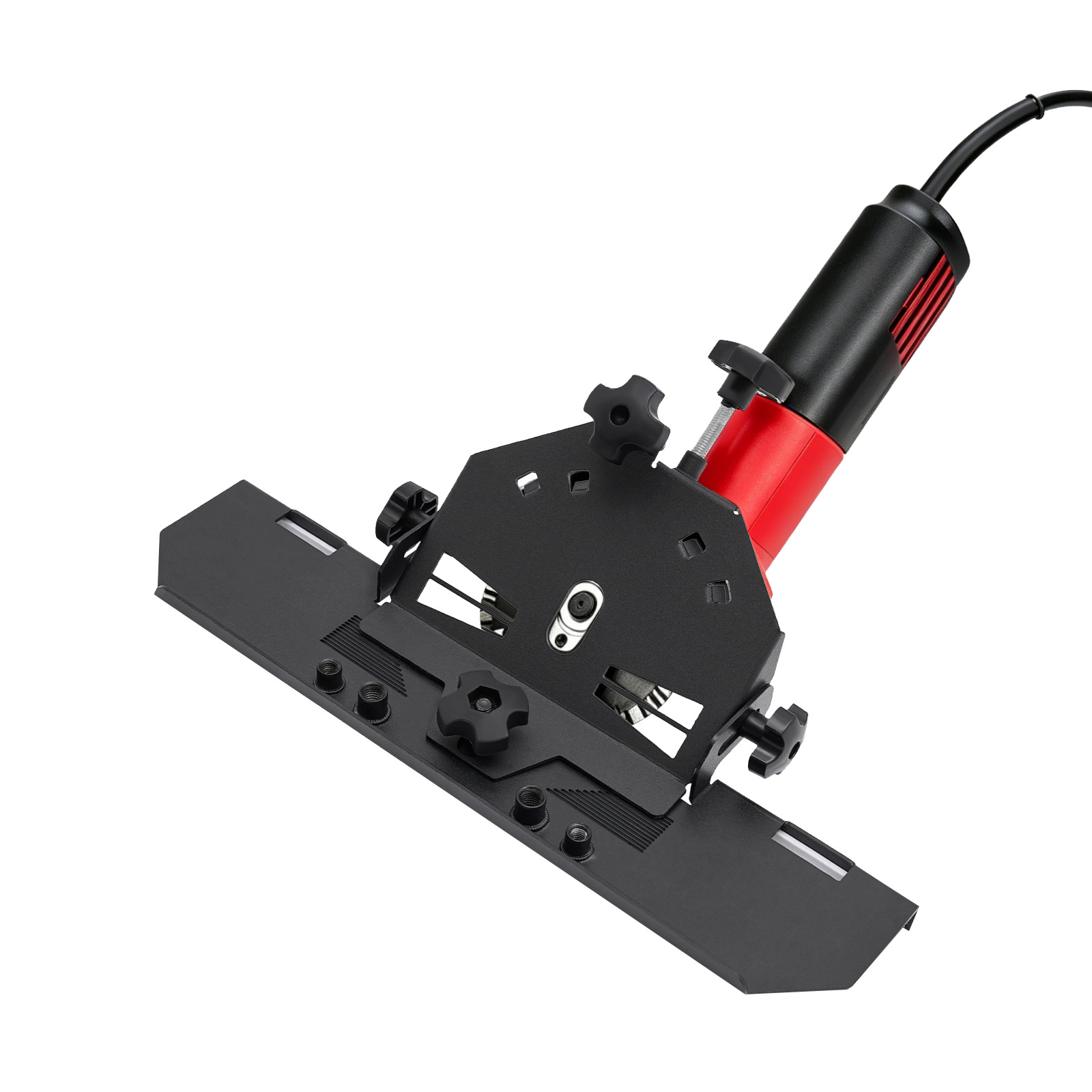 Yissale-verstellbare Winkelschleiferhalterung Für 115/125 Mm - Stabiler Winkelschleiferständer Zum Schneiden Von Keramikfliesen Und Anderen Materialien, Für Verschiedene Maschinen Und Klingen Geeignet