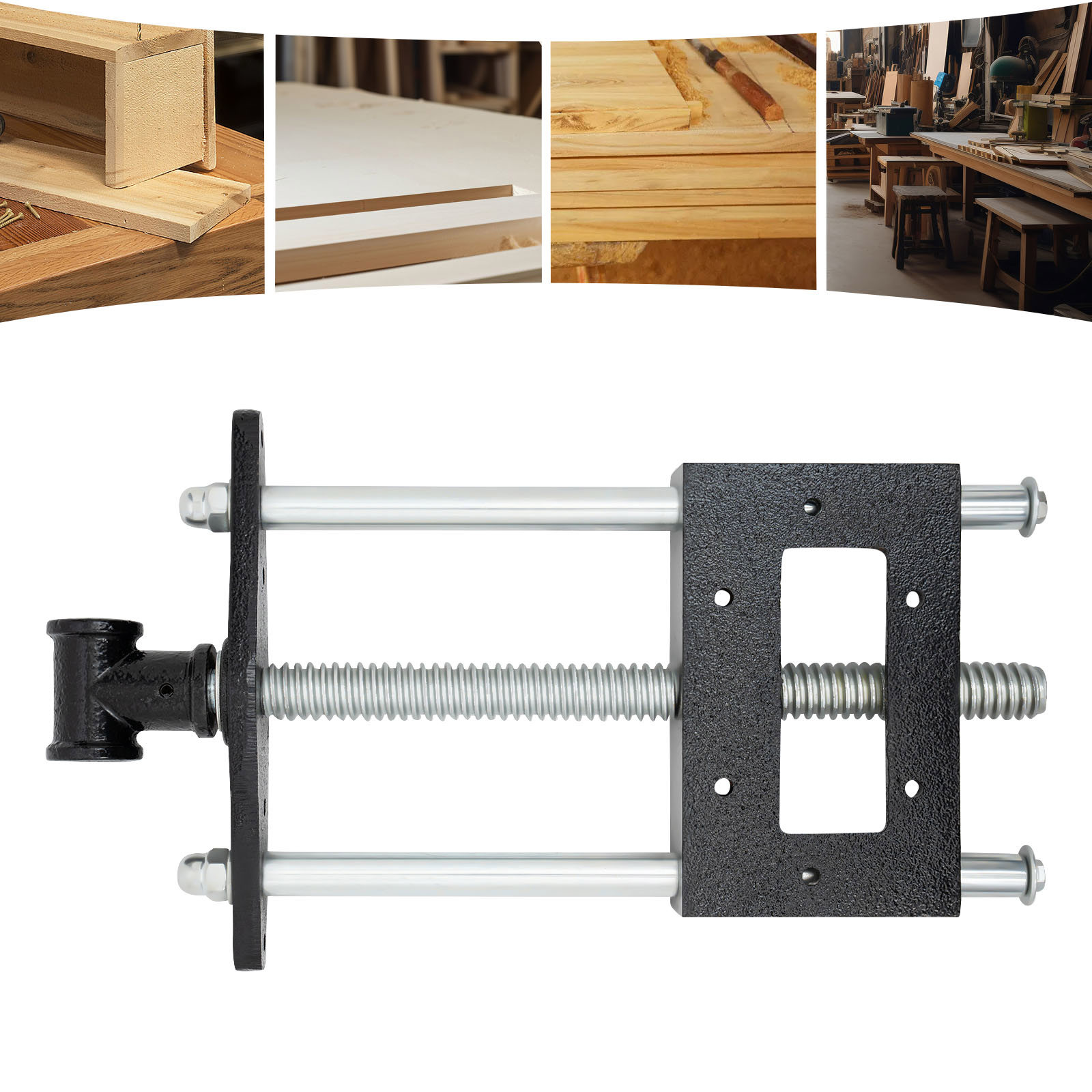 Yissale-7“ Holzschraubstock Vorderklemme Hobelschraubstock Holzbearbeitung