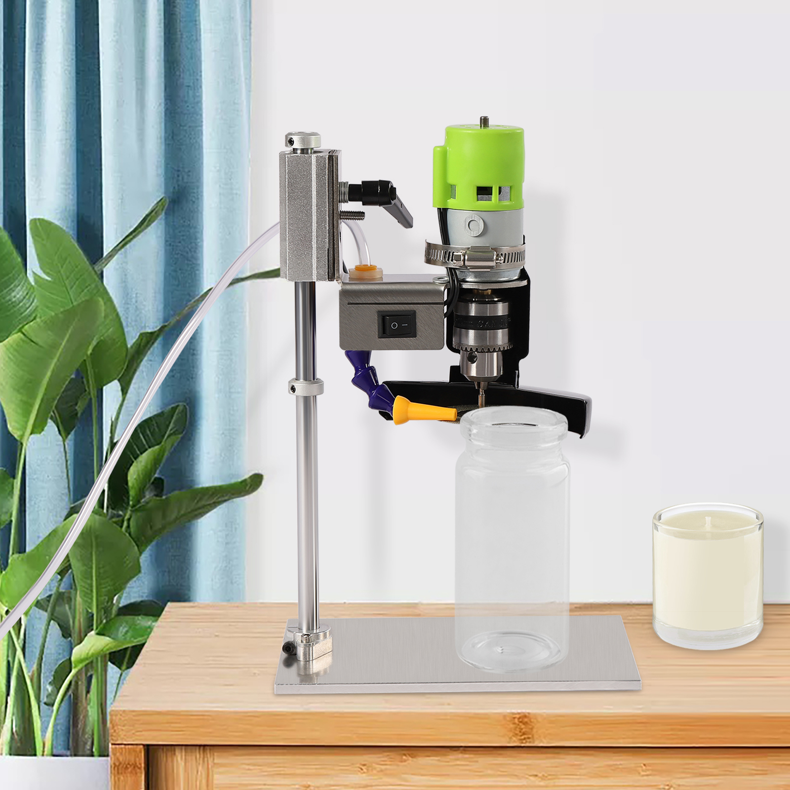 Yissale-elektrische Glasflaschenschneidemaschine, Werkzeug Zum Schneiden Von Weinflaschen, 6000 U/min, Flaschenschneidemaschine, 150 W