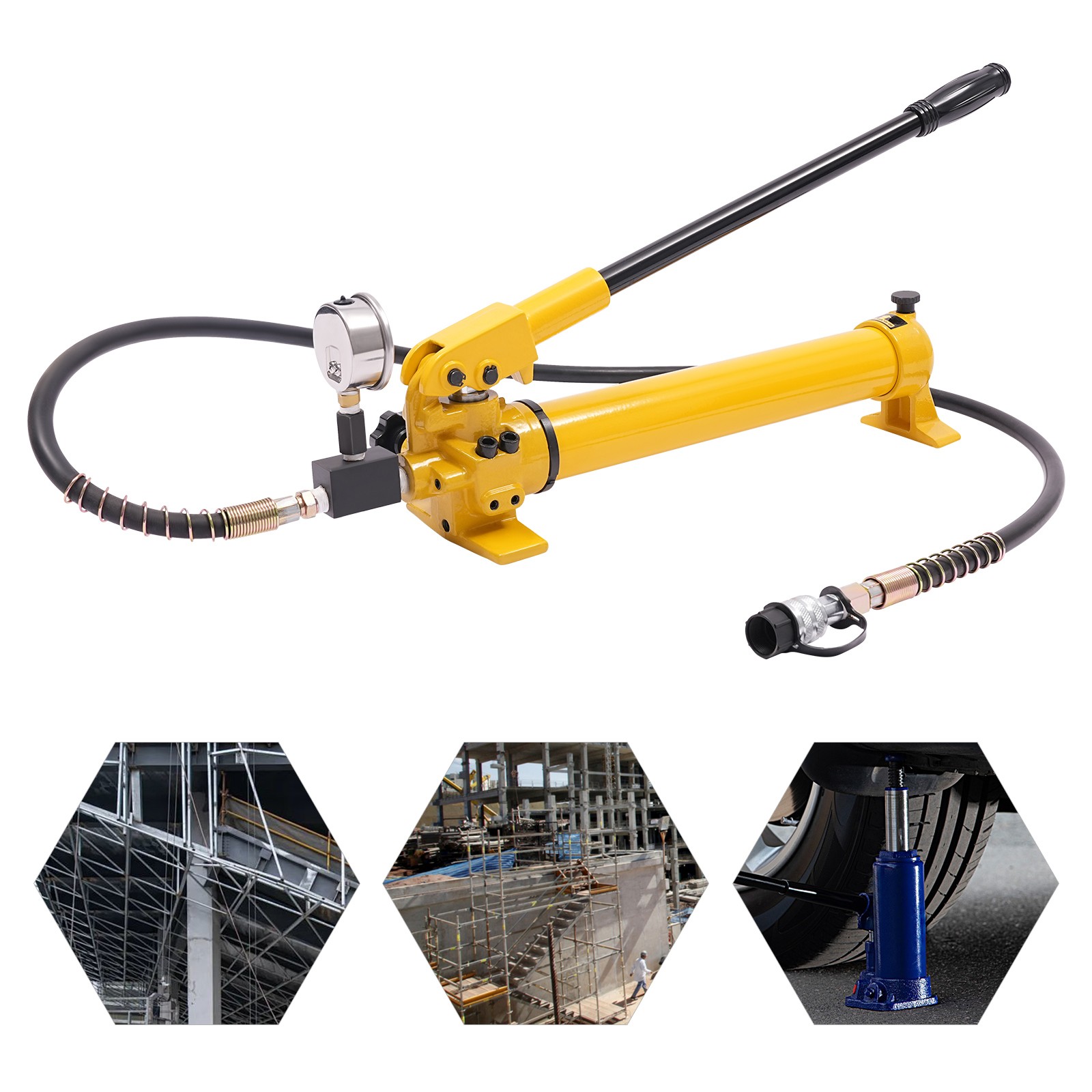 Yissale-manuelle Hydraulikpumpe 700 Cc Manuelle Hydraulikpumpe Mit Griff