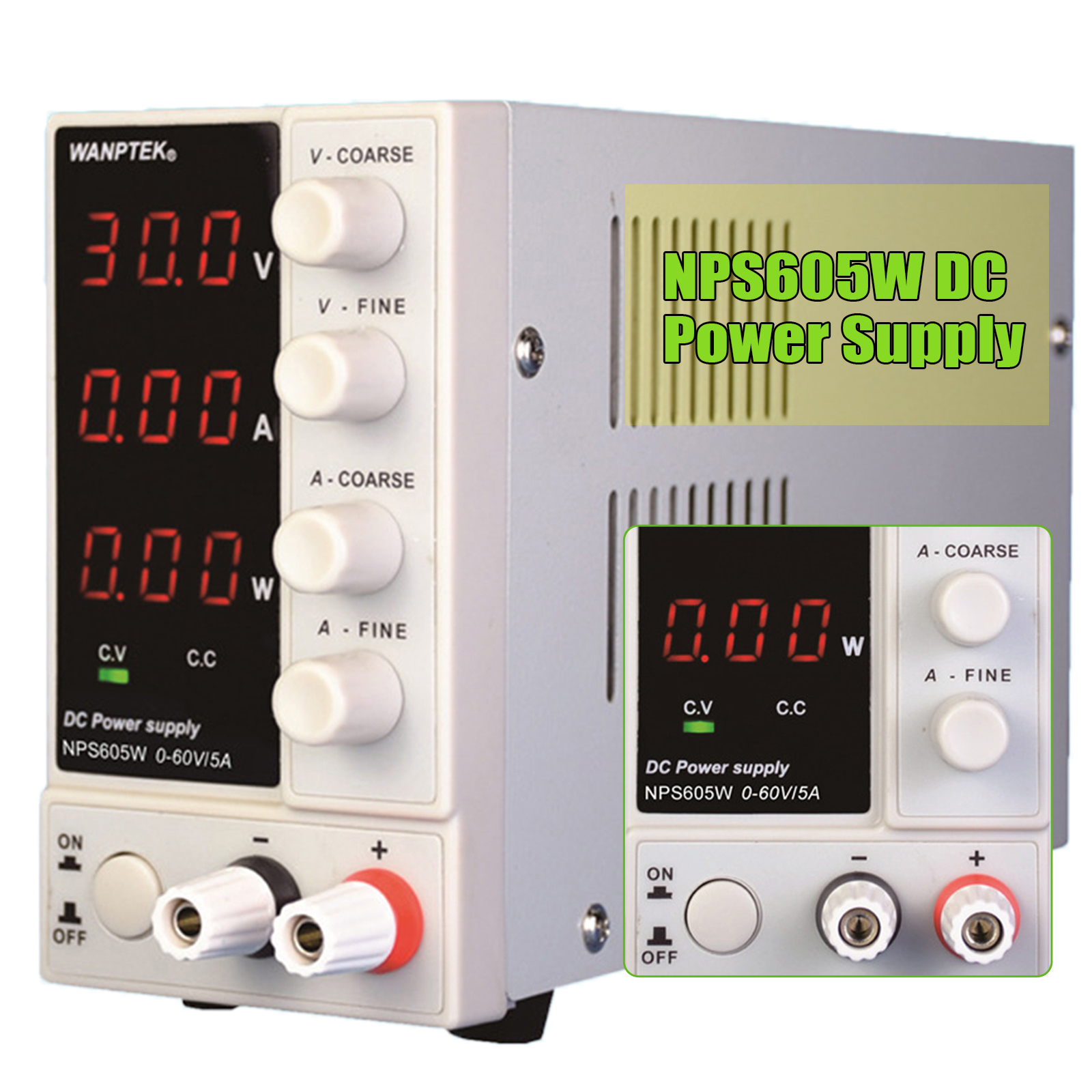 Yissale-0-60v 5a Dc Einstellbar Labornetzteil Labornetzteil Transformator Netzteil Digitales Labornetzteil Dc Stabilisiert 220v