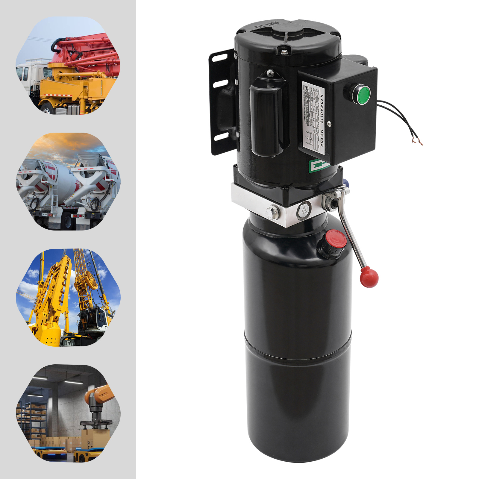Yissale-2,2-kw-motor 10,6-liter-tank 10l-hydraulikaggregat 220v-hebehydraulikaggregat Elektrohydraulische Pumpen