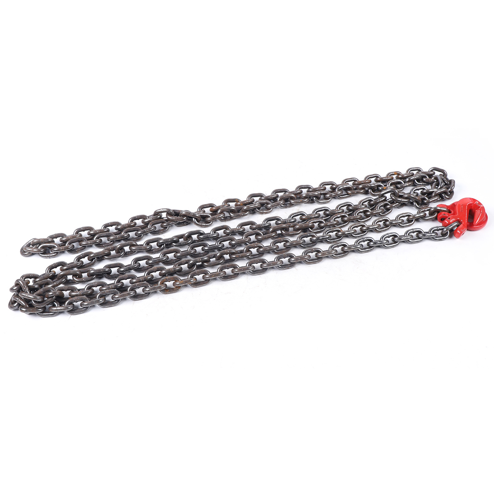 Yissale-einfachstrang-hebekette 8 Mm, 5 M, Forstkette 5 M, Zugkette, Hebekette, Hebekette, Abschleppkette, Maximale Tragkraft 2 Tonnen.