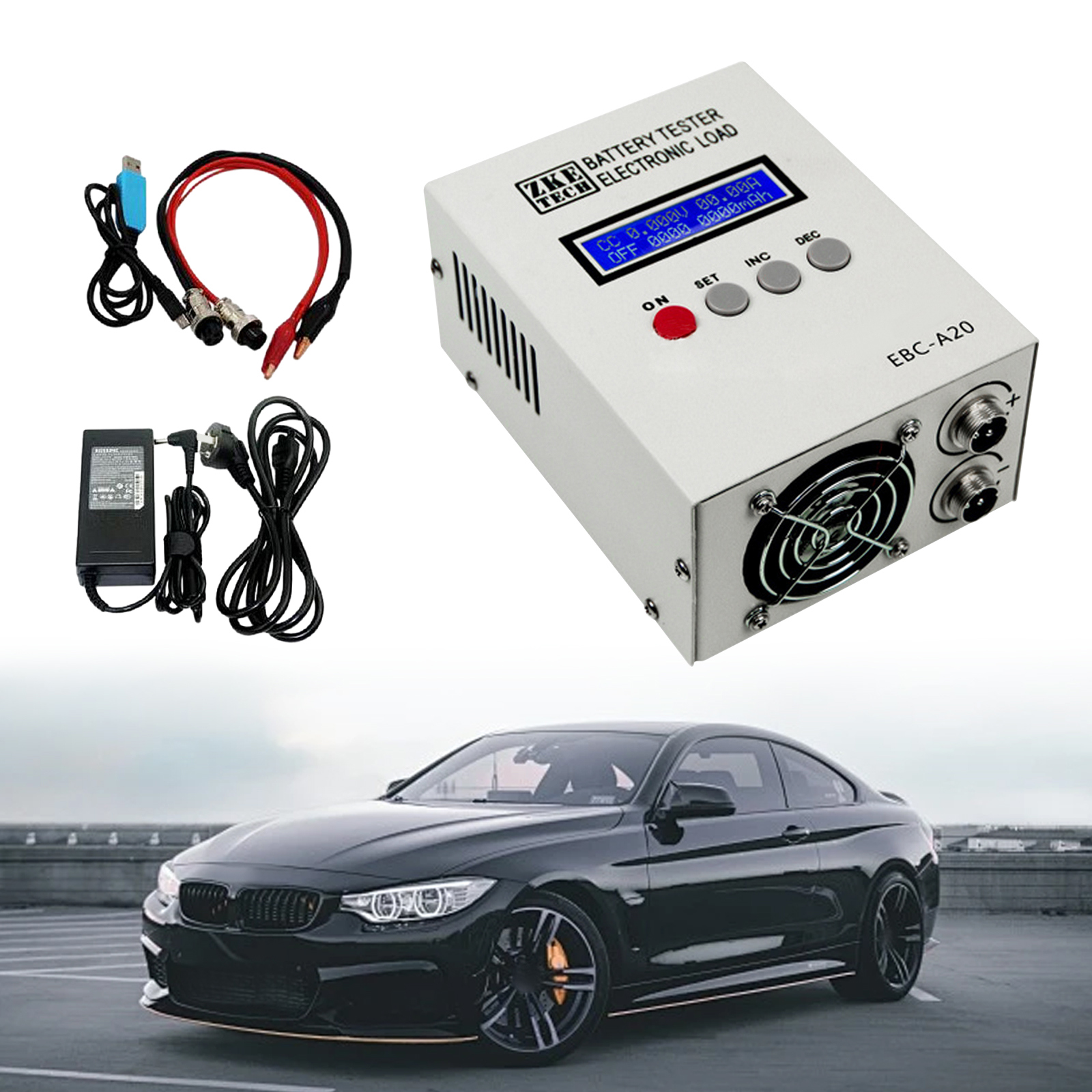 Yissale-ebc-a20 Elektronische Last Battery Tester Batterietestgerät Kapazität Tester Power Für Mobile Akku Kapazität Messgerät
