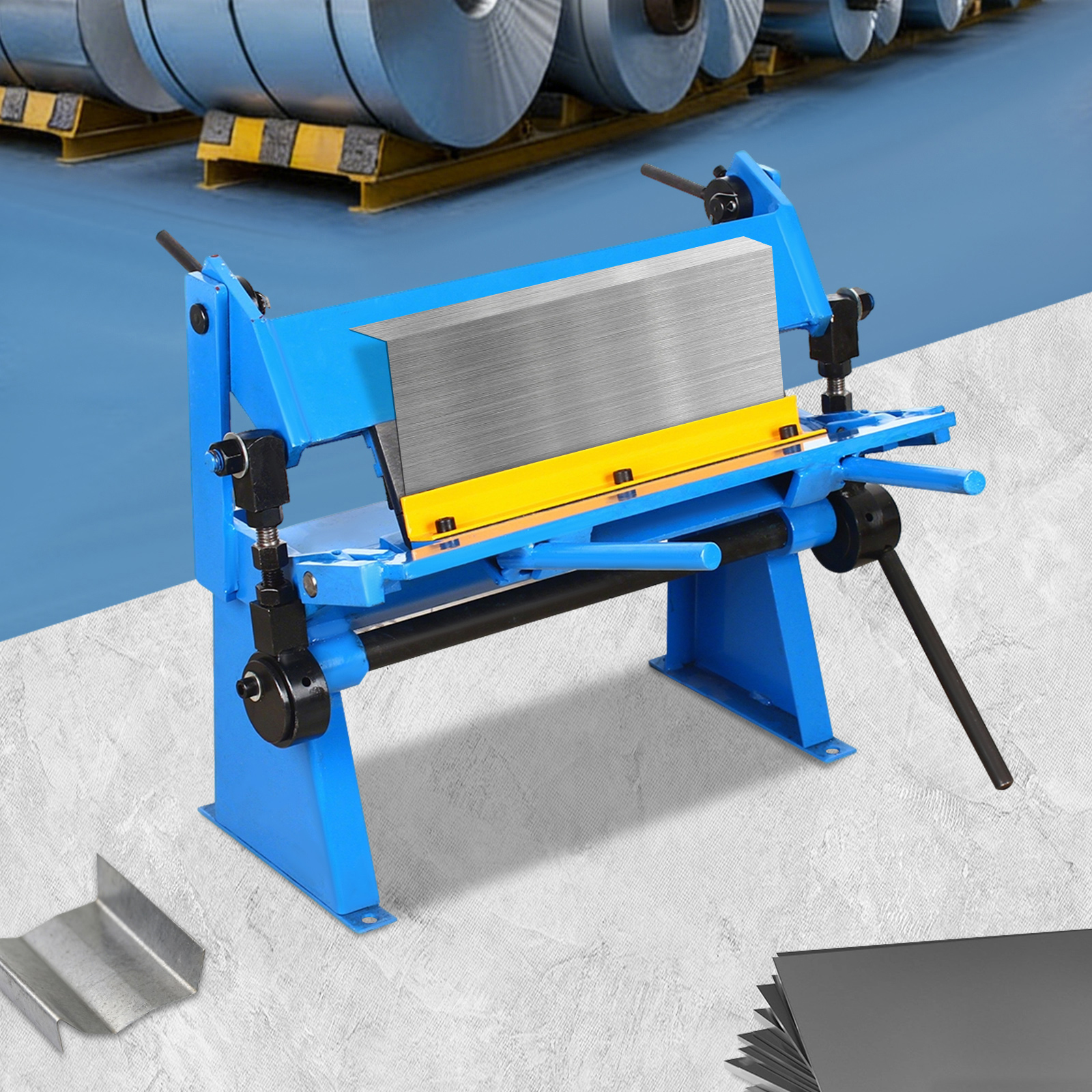 Yissale-biegemaschine 305mm Blechbiegemaschine 135° Biegemaschine Klapptisch Biegemaschine Rundbiegemaschine