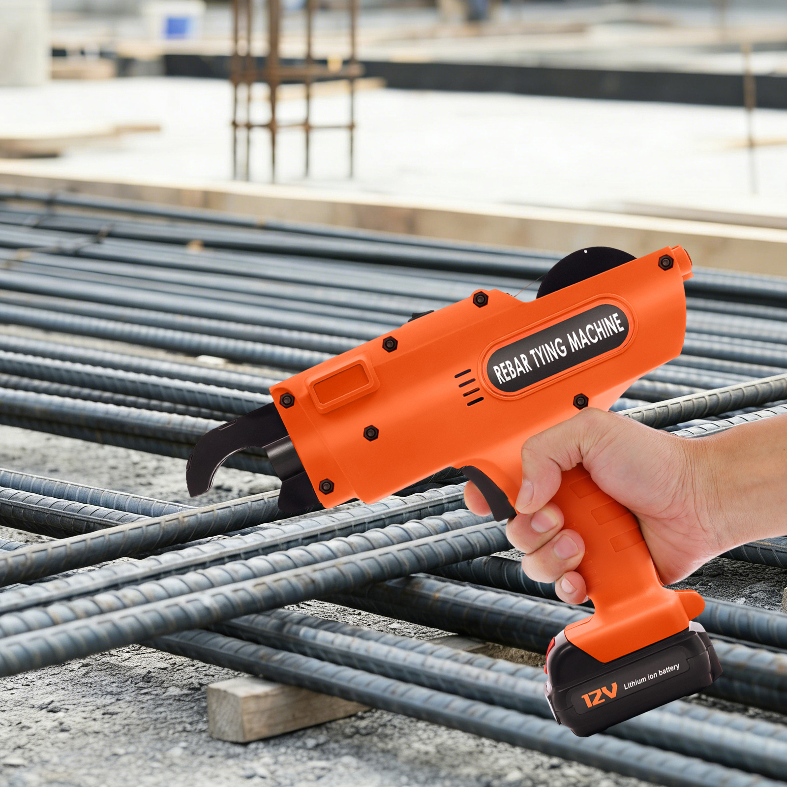 Yissale-automatisches Hand-biegewerkzeug Für Bewehrungsstahl - 8–34 Mm Biegemaschine Für Baustelle, Brücken, Autobahnen, Tunnel Und Zäune, Robust, Einfach Zu Bedienen Und Vielseitig Einsetzbar
