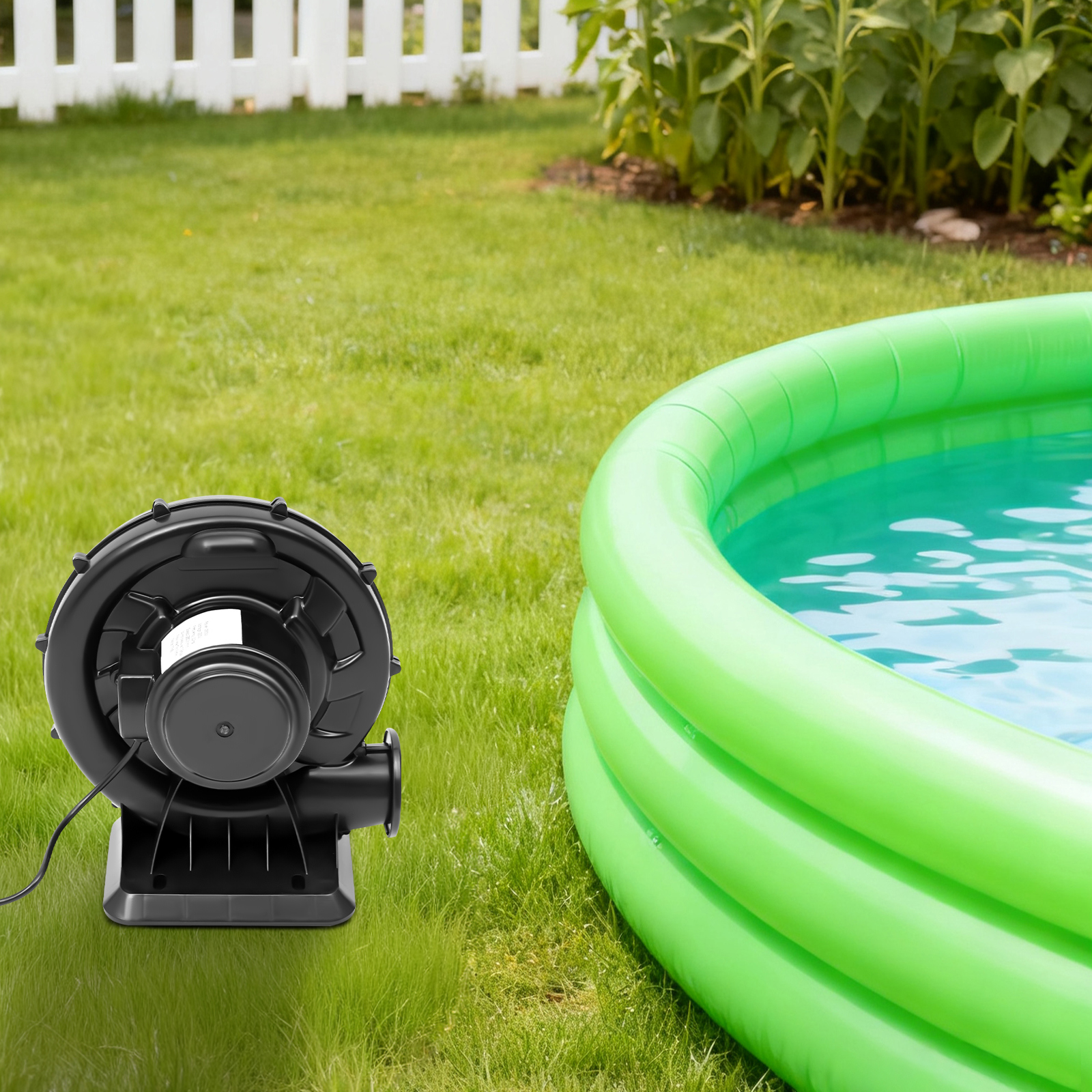 Yissale-aufblasbares Gebläse Für Innen- Und Außenbereich - Leistungsstarker Motor, Geeignet Für Bounce-häuser, Wasserrutschen, Hindernisparcours & Aufblasbare Modelle, Für Haushalt Und Gewerbe