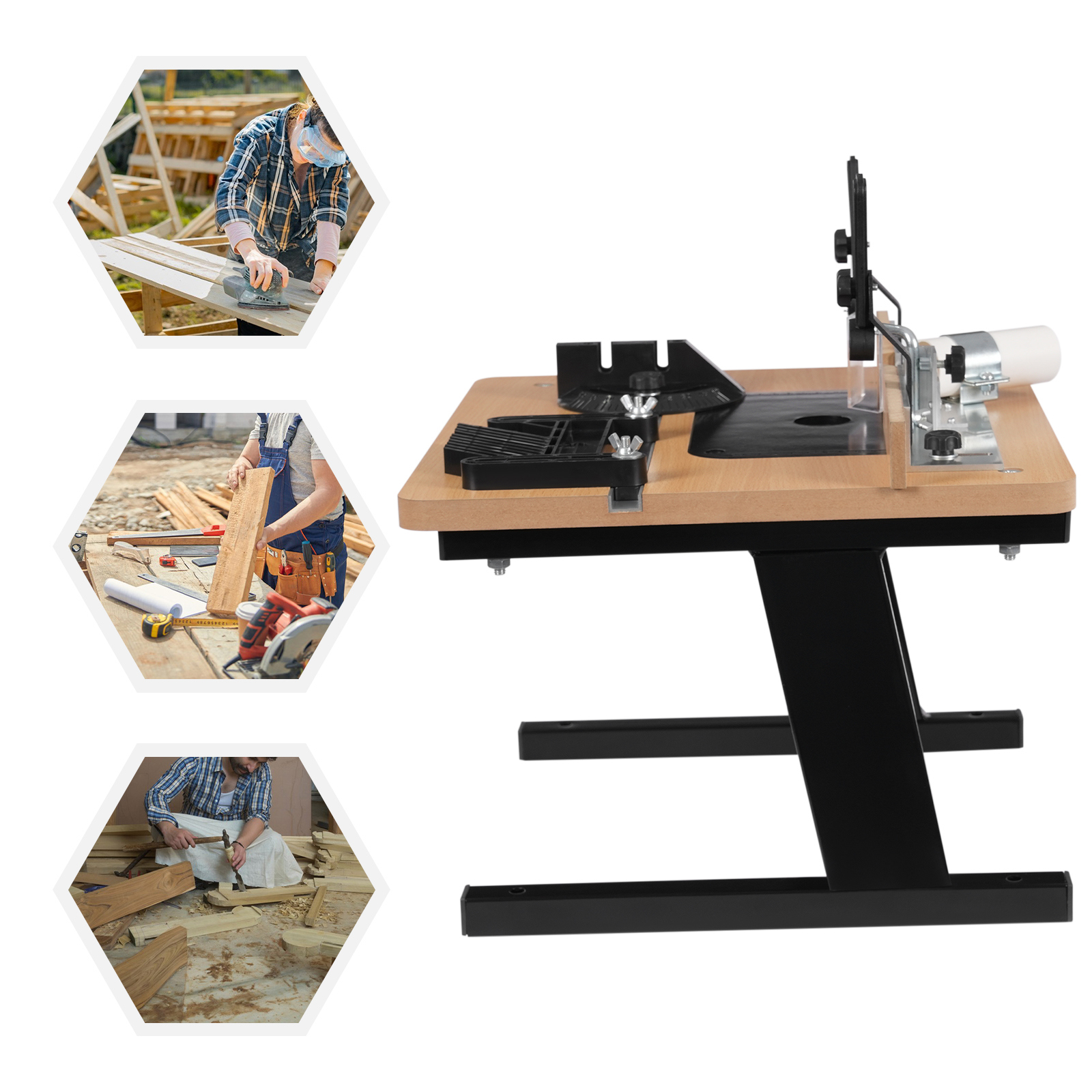 Yissale-mdf-frästisch Rechteckiger Tisch Frästisch Für Die Holzbearbeitung Schneidtisch Für Die Holzbearbeitung 200kg/440.92lbs