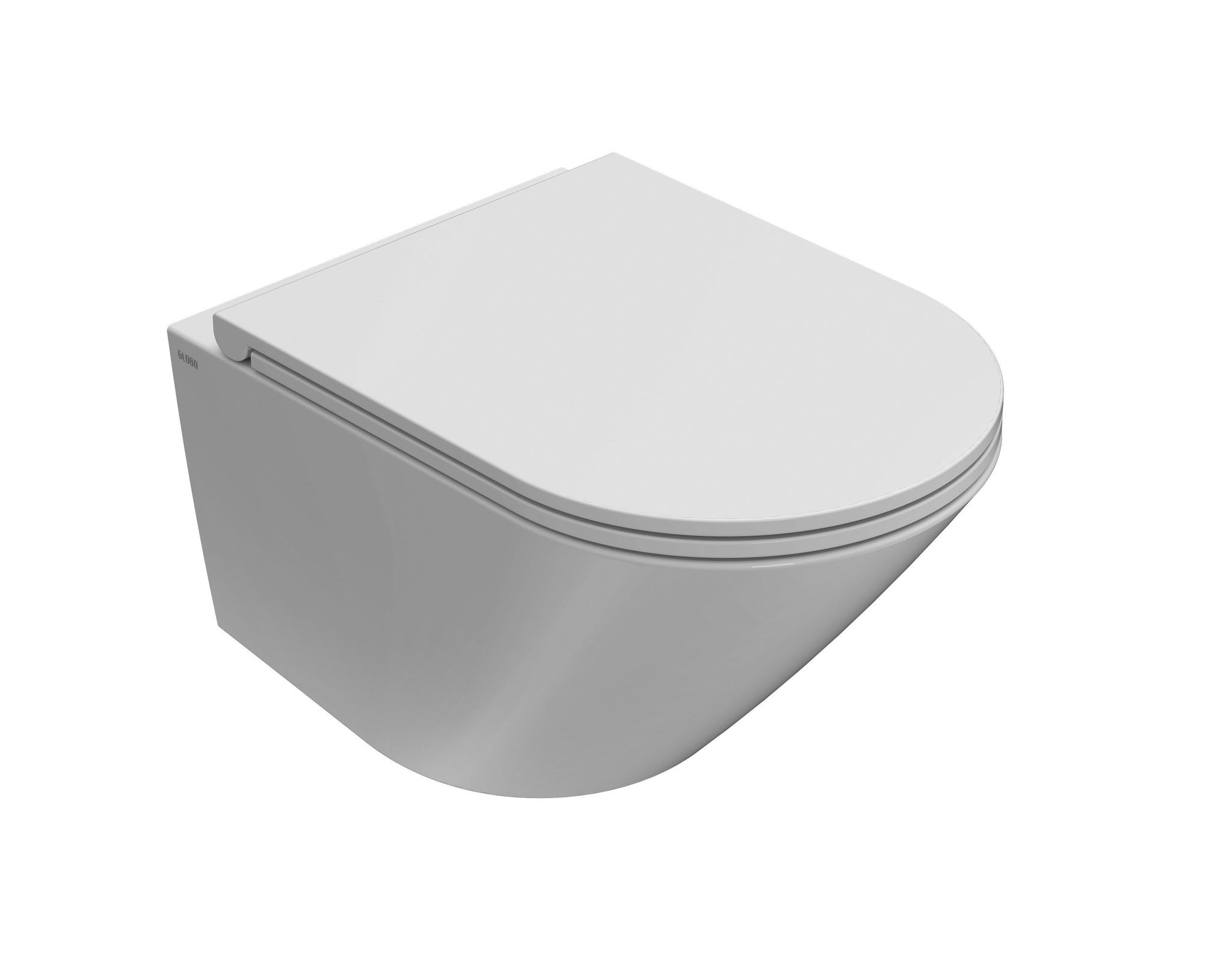Wandhängende Toilette Ohne Rand 52x36 Cm Globo Forty3 Fos07bi Weiß - Keramik - Standard
