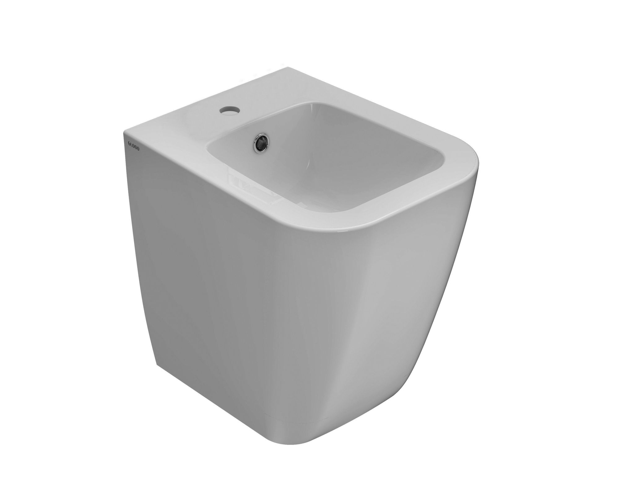 Keramisches Standbidet 45x36 Cm Globo Stone Ss010bi Weiß - Keramik