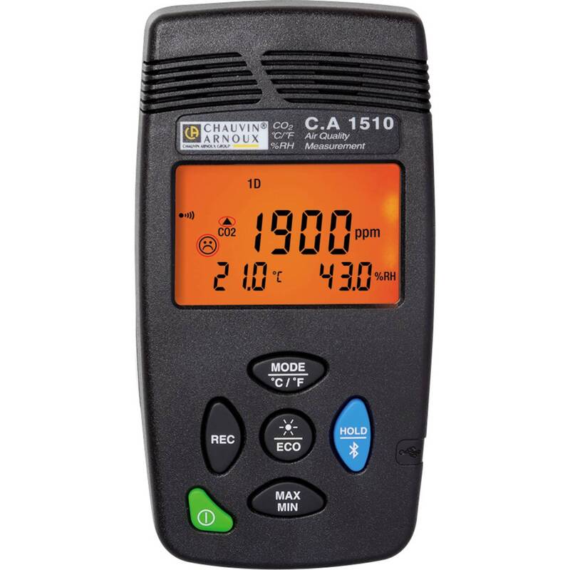 [neuwertig] B-ware Chauvin Arnoux Kohlendioxid-messgerät C.a 1510 Co2 Messgerät Datenlogger