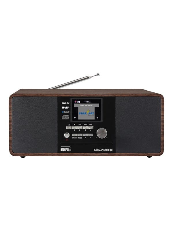 Dabman i200CD Internet Tischradio dab+, ukw, Internet Bluetooth®, dlna, wlan, aux, Internet - Imperial