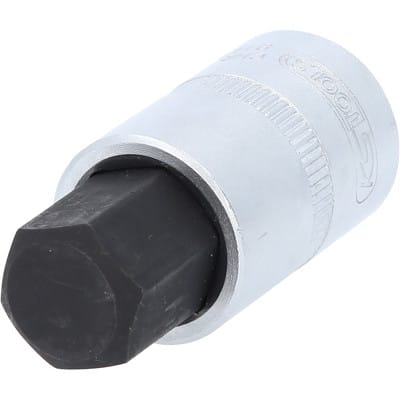 1/2' Bit-Stecknuss Innensechskant, kurz, 17 mm