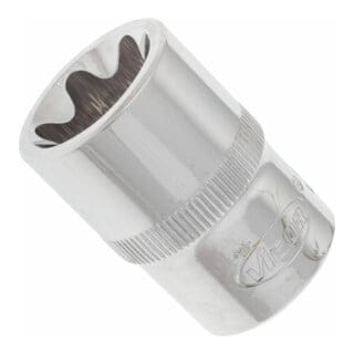 VIGOR Steckschlüsseleinsatz, 1/2 (12,5 mm) Vierkant hohl, Außen TORX Profil, SW E22