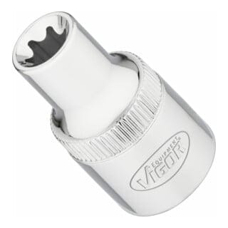 T Steckschlüsseleinsatz ∙ V2730N ∙ 1/2 Zoll (12,5 mm) Vierkant hohl ∙ Außen torx® Profil ∙ sw E10
