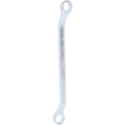 RESCUEpower Doppel-Ringschlüssel gekröpft 14x15 mm