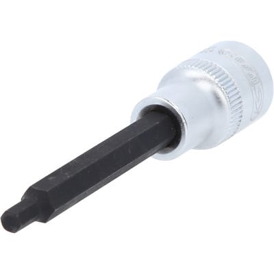 1/2' Bit-Stecknuss Innensechskant, mittel, 5 mm