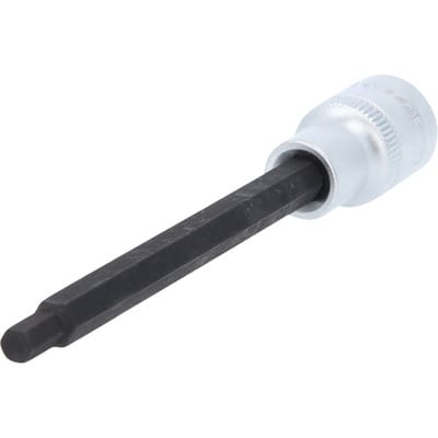 1/2' Bit-Stecknuss Innensechskant, lang, 6 mm