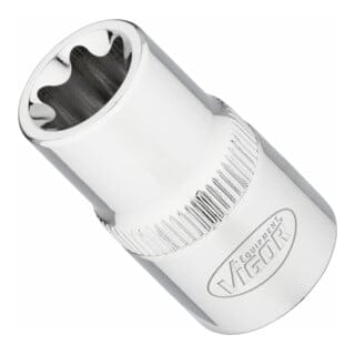 T Steckschlüsseleinsatz ∙ V2734N ∙ 1/2 Zoll (12,5 mm) Vierkant hohl ∙ Außen torx® Profil ∙ sw E16