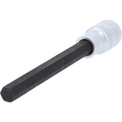 KS Tools 1/2 Bit-Stecknuss Innensechskant, lang, 10 mm