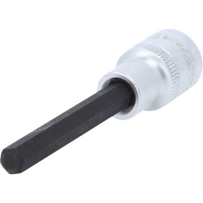 1/2' Bit-Stecknuss Innensechskant, mittel, 8 mm