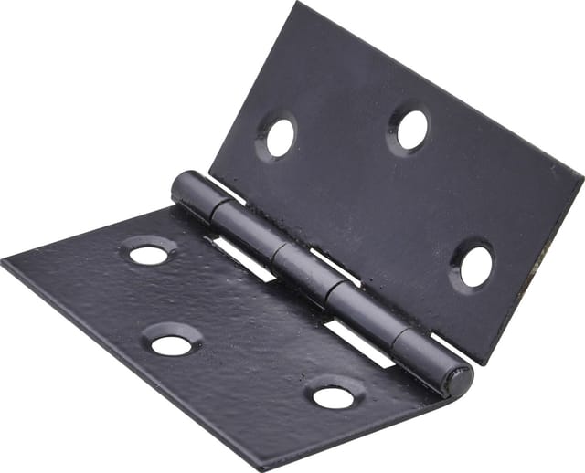 HETTICH Stahl-Möbelscharnier, L.50 x B.50 mm, schwarz HETTICH