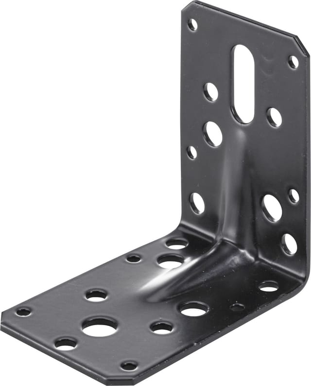 HETTICH schwarze Halterung, B.90 mm x T.60 cm HETTICH