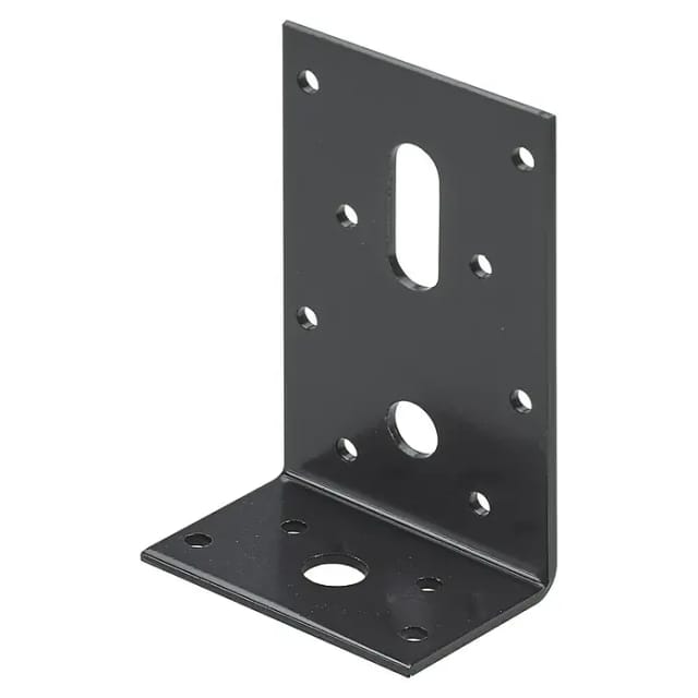 HETTICH schwarze Halterung, B.40 mm x T.60 cm HETTICH