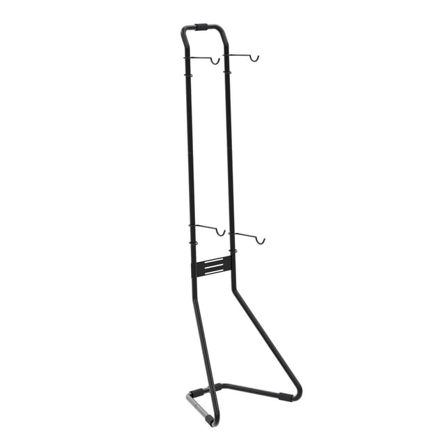 Wiltec Universal Fahrradständer für 2 Fahrräder 66,5 x 55,8 x 219 cm, Fahrradhalter freistehend, höhenverstellbarer Fahrrad Abstellständer