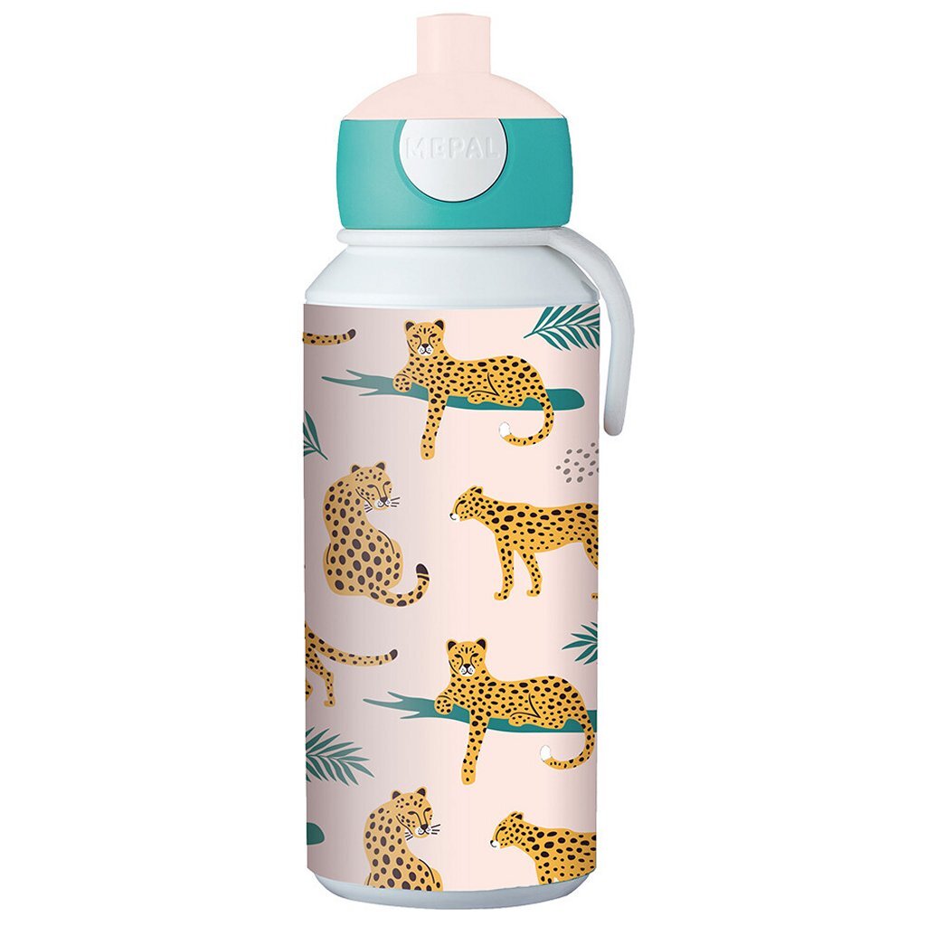 Mepal Pop-up Drinkfles Luipaard 400 Ml