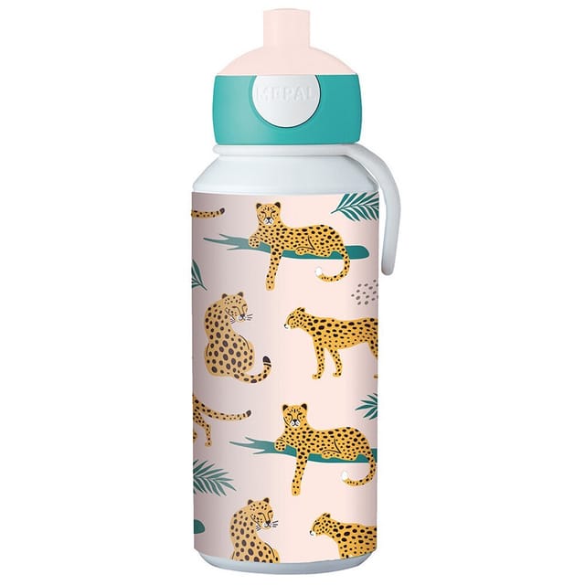 Mepal Pop-up Drinkfles Luipaard 400 Ml