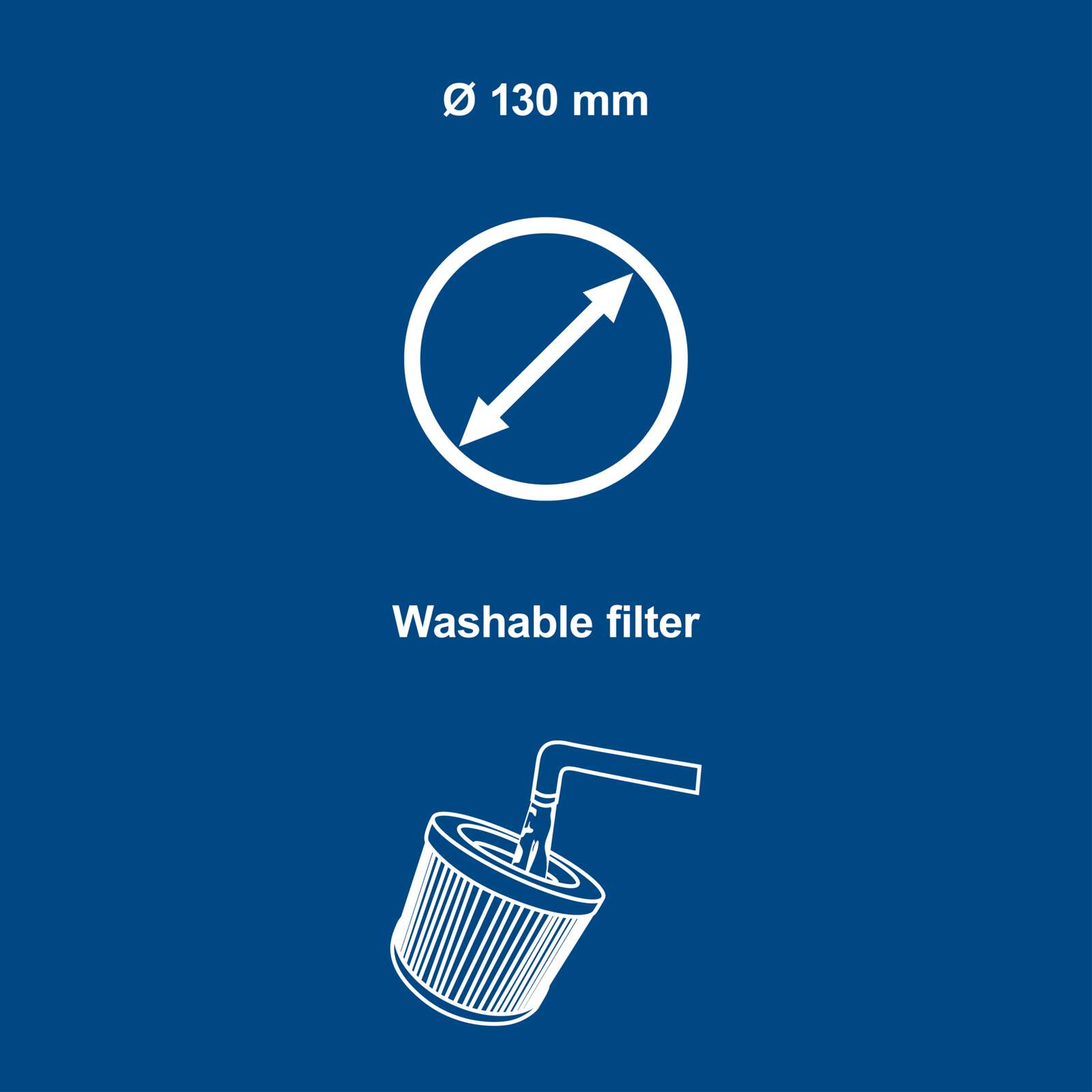 Ersatz-Hepa-Filter fur Aschesauger Scheppach AVC25 Bild 4