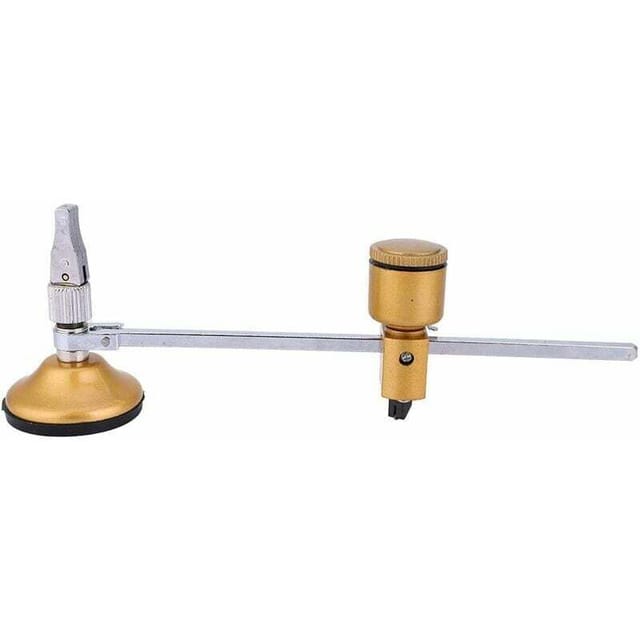 Kreisförmiger Glasschneider, robuster Kreisglasschneider mit Saugnapf, 60 cm Kreisschneider in Kompassform für Glaskeramikfliesen, Industriequalität