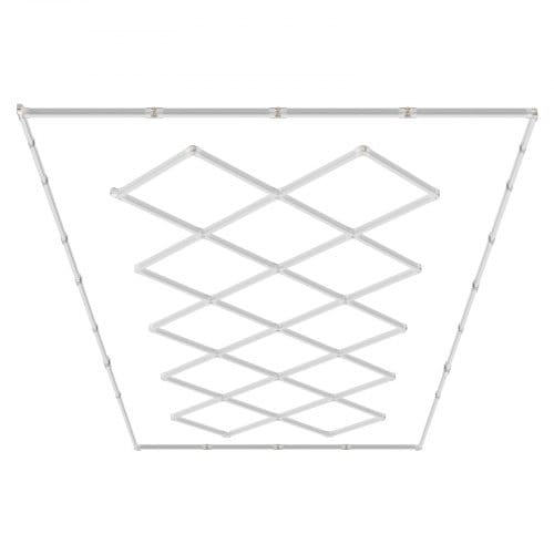 LED-Garagenleuchten,88000 lm,6500 K,14 Rastersysteme,quadratische