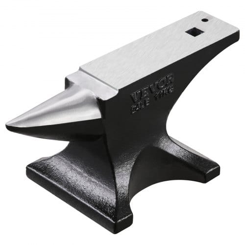Einzelhornamboss Schwerer Amboss Aus Gussstahl 11,5 Kg Robuster Runder Hornamboss Mit Hoher Härte & Stabiler Basis, Metallbearbeitungswerkzeug Zum Biegen Formen Verdrehen Von Metall