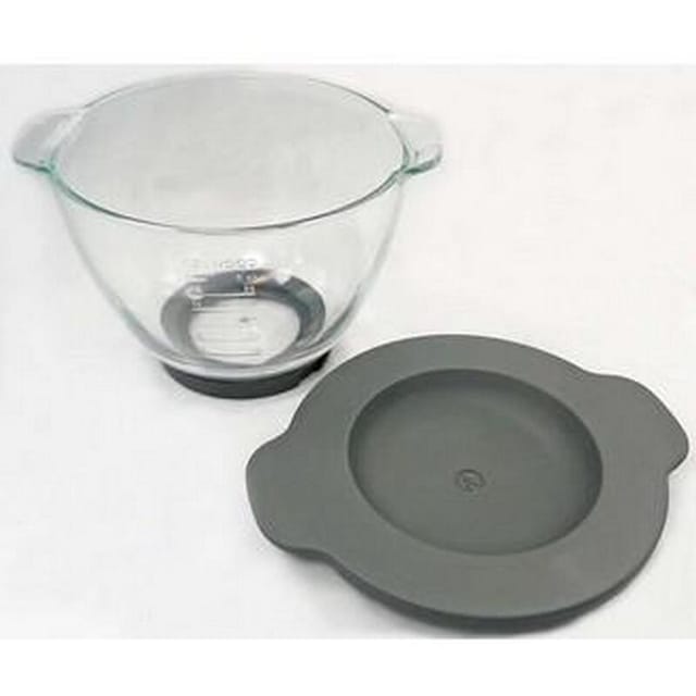 Ersatzteil - KAT550GL Glasbehälter + Deckel für Küchenmaschinen CHEF SENSE - - KENWOOD