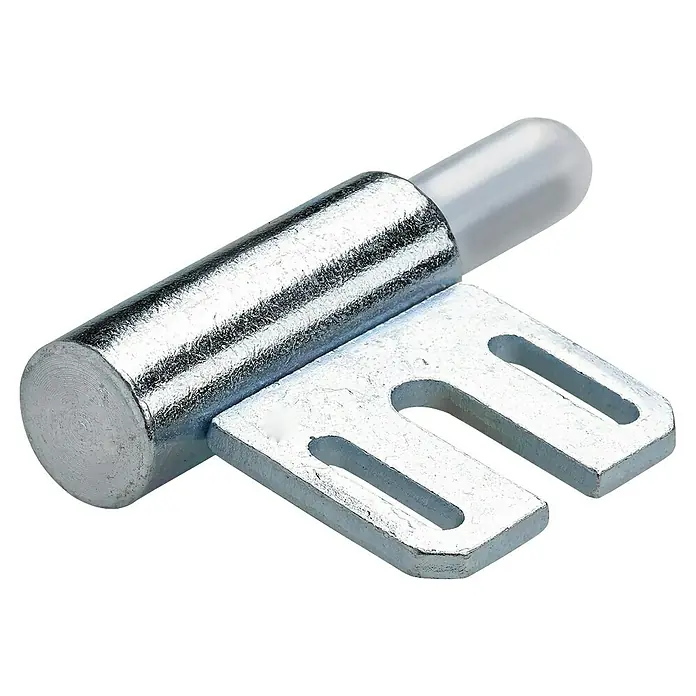 Hettich Rahmenteil (Durchmesser: 15 mm, Länge: 65 mm, Passend für: Gefälzten und ungefälzten Türen an Stahlzargen)