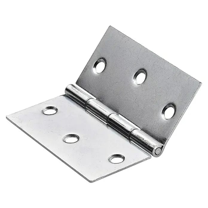 Hettich Scharniere (L x B x H: 60 x 60 x 1,5 mm, Verzinkt, 1 Stk.)