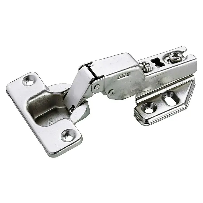 Hettich Topfscharnier (Mittelanschlag, Durchmesser Topf: 35 mm, Stahl, Öffnungswinkel: 105 °, Silber, Schrauben)