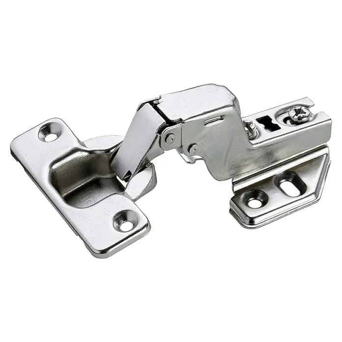 Hettich Topfscharnier (Innenanschlag, Durchmesser Topf: 35 mm, Stahl, Öffnungswinkel: 105 °, Silber, Schrauben)