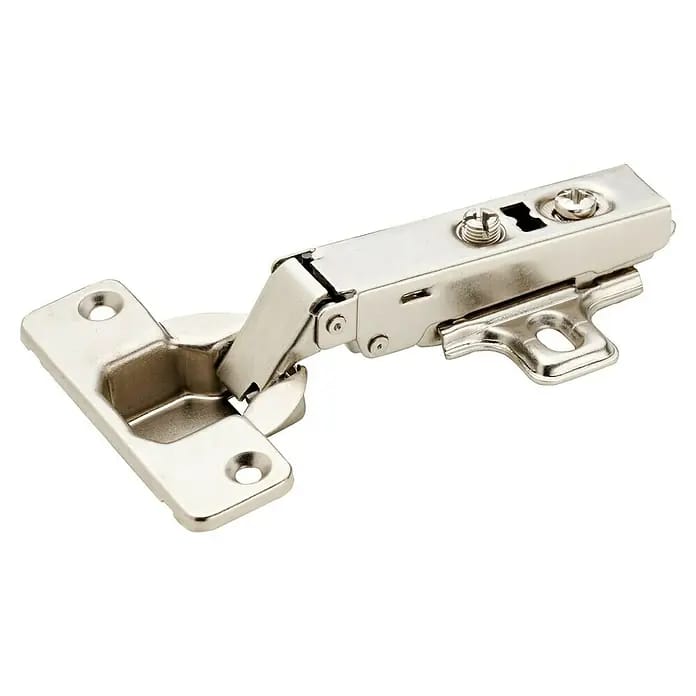 Hettich Topfscharnier (Vorliegend, Durchmesser Topf: 35 mm, Stahl, Öffnungswinkel: 105 °, Silber, Klemmen)