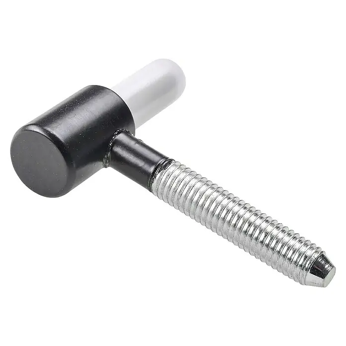 Hettich Rahmenteil (Ø x L: 15 x 45 mm, Schwarz)
