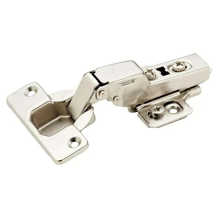 Hettich Türscharnier (Mittelanschlag, Durchmesser Topf: 35 mm, Stahl, Öffnungswinkel: 105 °, Silber, Klemmen, Bremssystem)