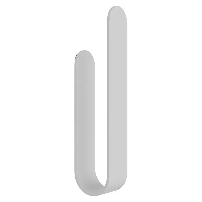 Camargue Antwerpen Handtuchhalter (Weiß, Matt, B x L: 22 x 4,6 cm)