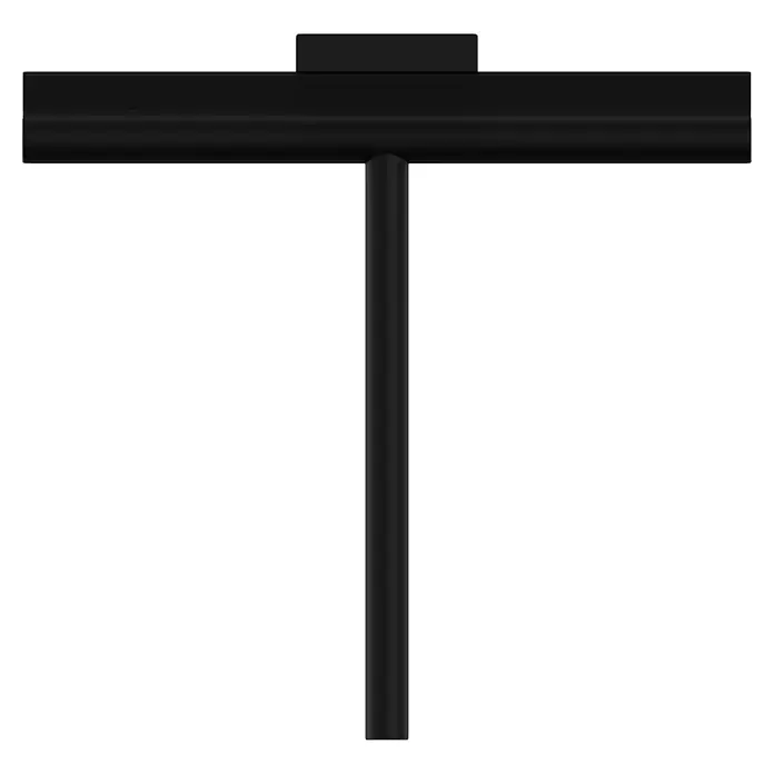 Camargue Antwerpen Bad- & Duschabzieher (1,68 x 22 x 24 cm, Silikon, Schwarz)