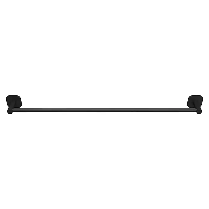Venus Badetuchhalter (Breite: 66,6 cm, Schwarz, Matt)