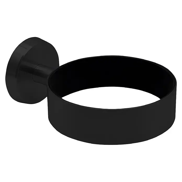 Camargue Paris Black Fönhalter (Schwarz, Matt)