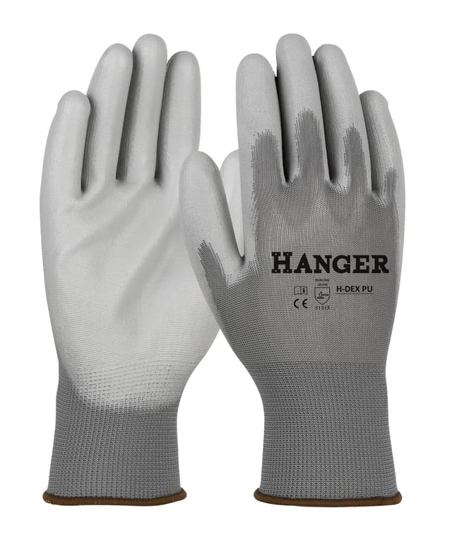 Hanger H-Dex T 10 Arbeitshandschuhe grau Einheitsgröße