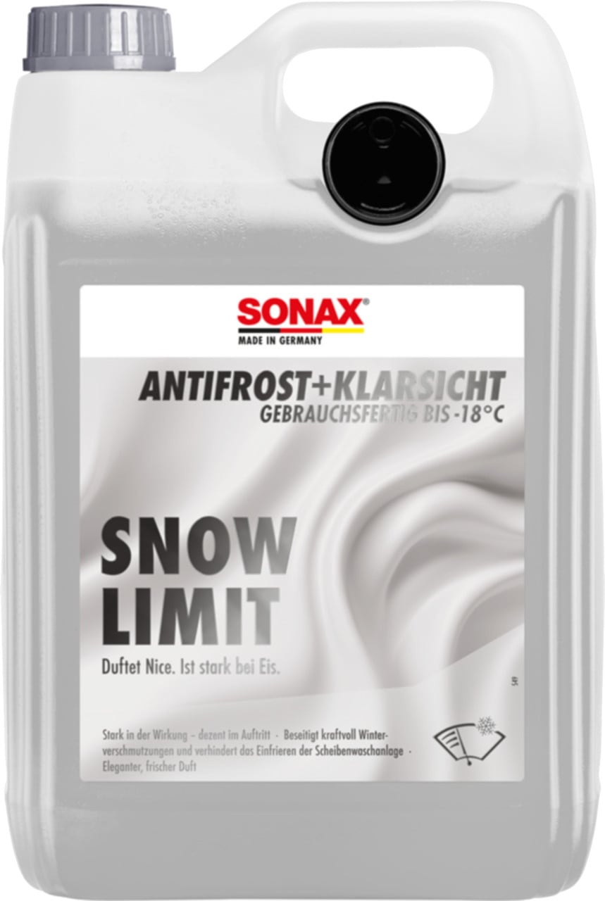 Sonax Scheibenreiniger Antifrost + Klarsicht Snow Limit bis -18°C gebrauchsfertig 5 L
